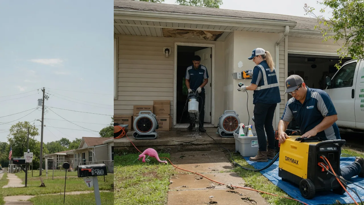 Storm Damage Water Removal in Chandlersville, OH near me